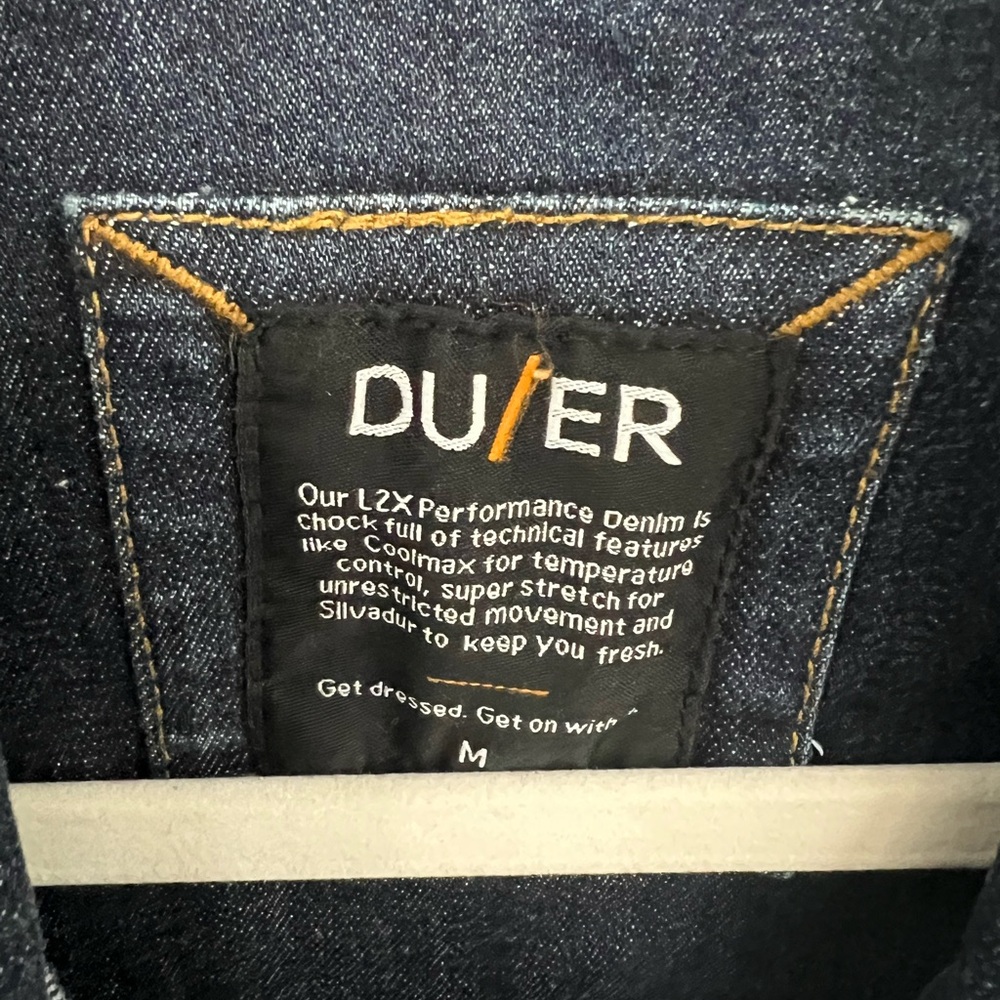 DU/ER performance stretch denim jacket - image 12